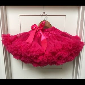 Little Girl Hot Pink Princess Tutu Couture
